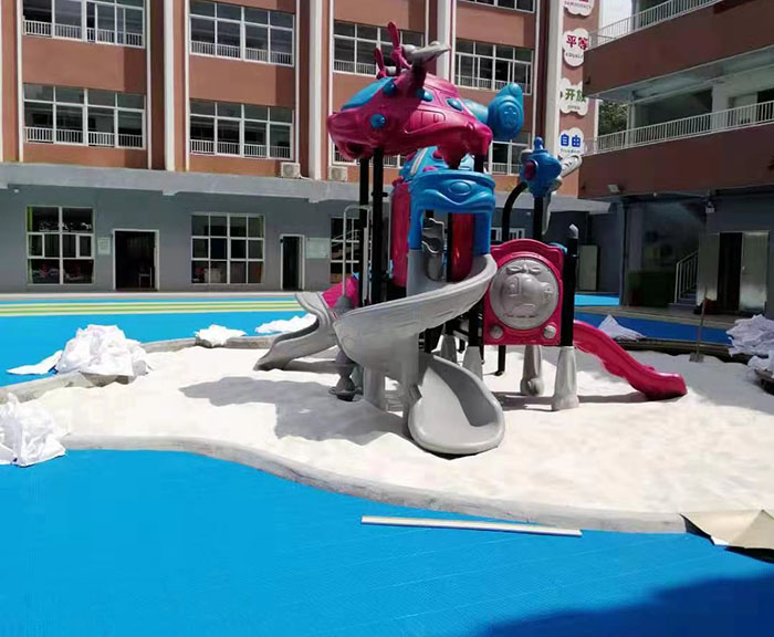 柳南区人造沙滩儿童游乐场用石英砂