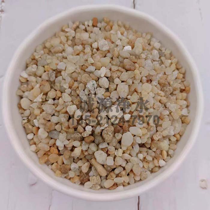 石英砂滤料的破碎率和粒径说明